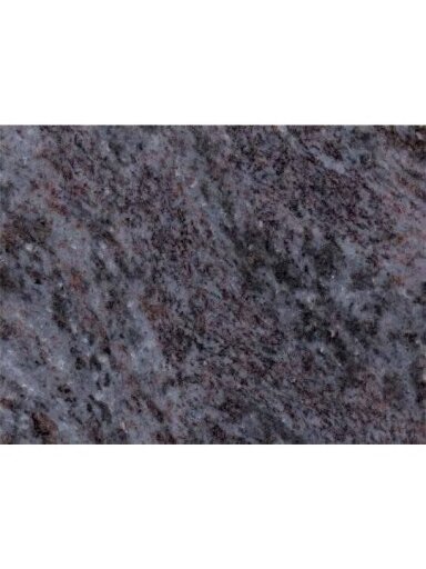 Žvakidė kvadratinė be križiuko granitas "Vizag blue" L1 (26*16*16)